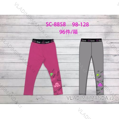 Leggings schwach lange Kinder Mädchen Mädchen (98-128) ACTIVE SPORT ACT21SC-8857