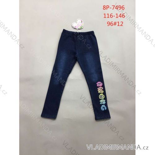 Leggings Denim Jeans Light Girls Teen Girls (116-146) ACTIVE SPORT ACT218P-7496