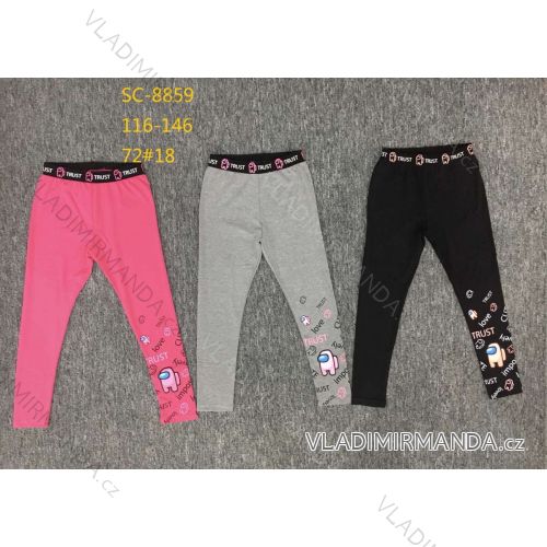 Leggings schwach lange Kinder Mädchen Mädchen (116-146) ACTIVE SPORT ACT21SC-8860