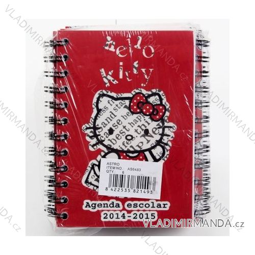 Tagebuch Kind Hallo Kitty AS6483
