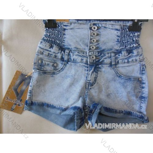 Shorts Damen Shorts (34-44) SMILING JEANS S121
