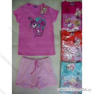 Pyjamas Kurzarm und Hose Kinder und Welpen Mädchen Baumwolle (128-164) ARTENA 93085
