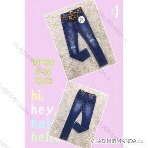 Jeans mit Lätzchen Kinder jugendliche Mädchen (4-12 Jahre) SAD SAD20DT175