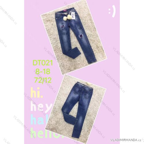 Jeans mit Lätzchen Kinder jugendliche Mädchen (4-12 Jahre) SAD SAD20DT175