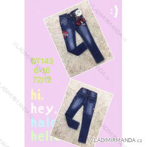 Jeans mit Lätzchen Kinder jugendliche Mädchen (4-12 Jahre) SAD SAD20DT175