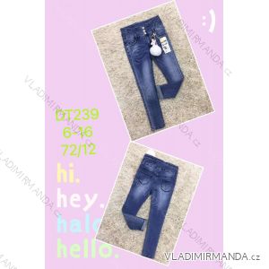 Jeans mit Lätzchen Kinder jugendliche Mädchen (4-12 Jahre) SAD SAD20DT175