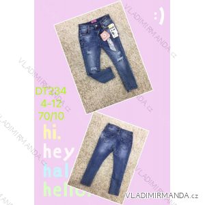 Jeans mit Lätzchen Kinder jugendliche Mädchen (4-12 Jahre) SAD SAD20DT176