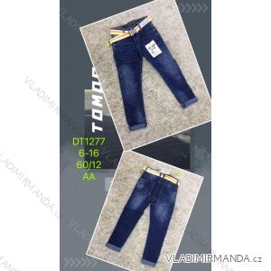 Jeans mit Lätzchen Kinder jugendliche Mädchen (4-12 Jahre) SAD SAD20DT175