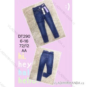 Jeans mit Lätzchen Kinder jugendliche Mädchen (4-12 Jahre) SAD SAD20DT175