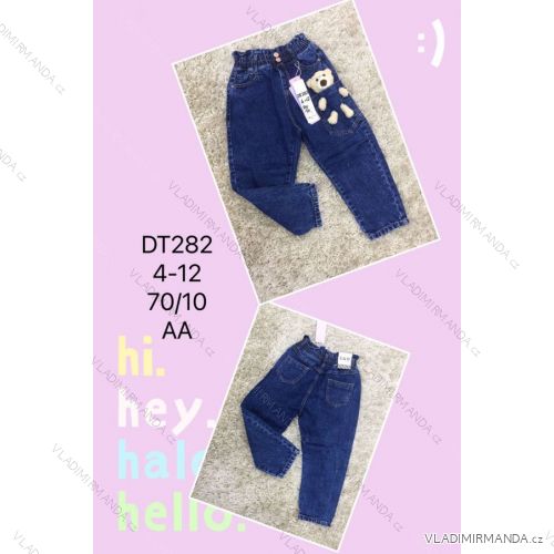 Jeans mit Lätzchen Kinder jugendliche Mädchen (4-12 Jahre) SAD SAD20DT176