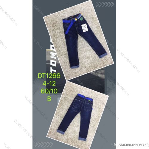 Jeans mit Lätzchen Kinder jugendliche Mädchen (4-12 Jahre) SAD SAD20DT176