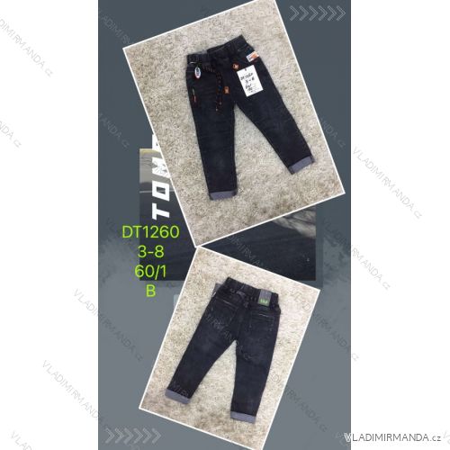 Jeans mit Lätzchen Kinder jugendliche Mädchen (4-12 Jahre) SAD SAD20DT176