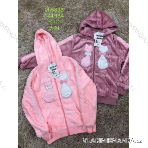 Sweatshirt warm samt Kinder jugendliche Mädchen (116-146) SAD SAD19CH5843