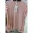 Bluse Tunika Elegant Langarm Damen (S / M ONE SIZE) ITALIAN FASHION IMM211381