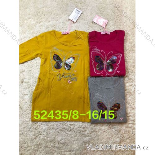 T-Shirt Langarm Kinder und Jugend Mädchen (8-16 Jahre) SEAGULL SEA19CSQ-52435