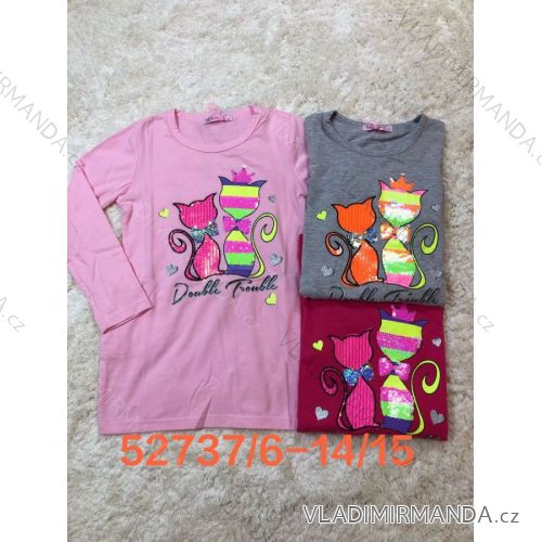 T-Shirt Langarm Kinder und Jugend Mädchen (8-16 Jahre) SEAGULL SEA19CSQ-52435