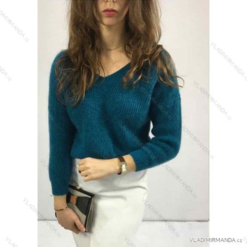 Damen Langarm Pullover (S / M / L Einheitsgröße) ITALIAN FASHION IMWA214327