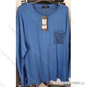 Pyjamas lange Männer Baumwolle (3XL-6xl) C-LEMON AH9828-O