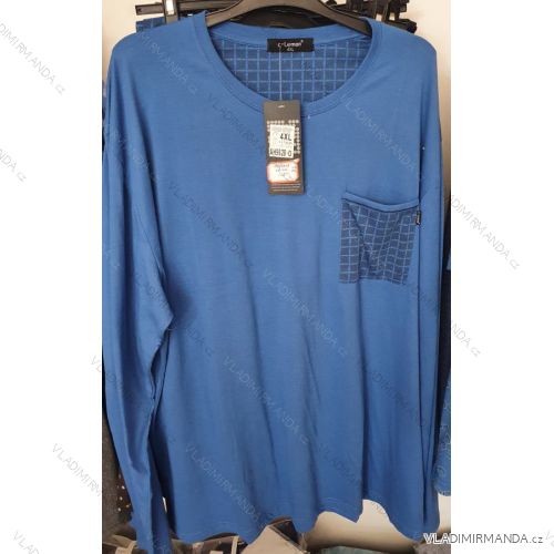 Pyjamas lange Männer Baumwolle (3XL-6xl) C-LEMON AH9828-O