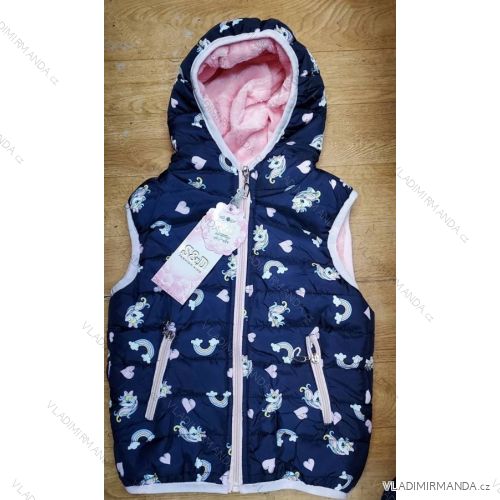 Reißverschlussweste für Kinder und Mädchen (116-146) TUZZY TURKISH FASHION TM221066