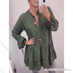 Langarmhemd für Damen (Uni L-XL) ITALIAN MODA IMS20001