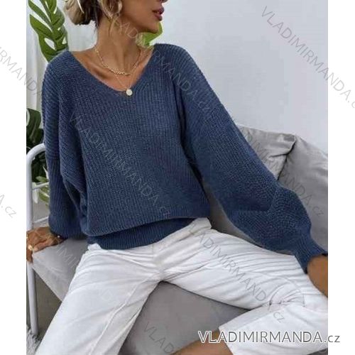 Damen Langarm Pullover (S / M ONE SIZE) ITALIAN FASHION IMWA217073