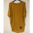 Kleid ala t-shirt 3/4 langarm (uni L / 3XL) ITALIAN FASHION IM421047 / DR