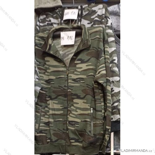 Zip Sweatshirt Herren Oversized Camouflage (4XL-9XL) TOVTA TOV21010