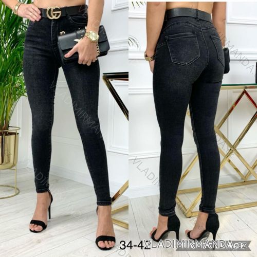 Rifle jeans dlouhé dámské (34-42) M.SARA MSR217244