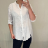 Tunika Shirt 3/4 Langarm Damen (uni M-L) ITALIENISCHE MODE IM420362