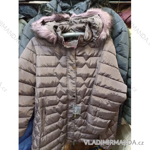 Kabát zimní s kapucí dámský (S/M ONE SIZE) TM221RQG-6333