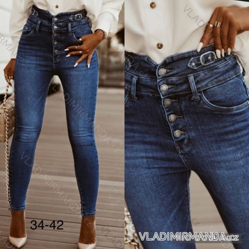 Rifle jeans dlouhé dámské (30-38) JEANS JAW21255