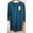 Damen Pullover Lang Langarm Strickkleid (L / XL ONE SIZE) ITALIAN FASHION IM721314