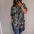 Tunika Langarm Damen Oversized Camouflage (3XL / 4XL ONE SIZE) ITALIAN FASHION IMWQ2191215a