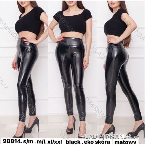 Damen Leggings lange Latex Leggings (S-XL) TURKISH FASHION TMWL21DA024