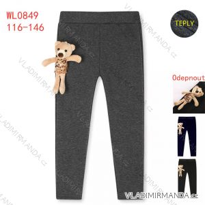 Leggings warm lange Kinder Teen Mädchen (116-146) KUGO FL6711