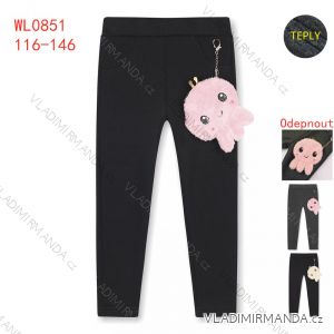 Leggings warm lange Kinder Teen Mädchen (116-146) KUGO FL6711