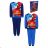 Schlafanzug lang warm Spiderman Kinderjunge (3-8 Jahre) SETINO SP-G-PYJAMAS-80