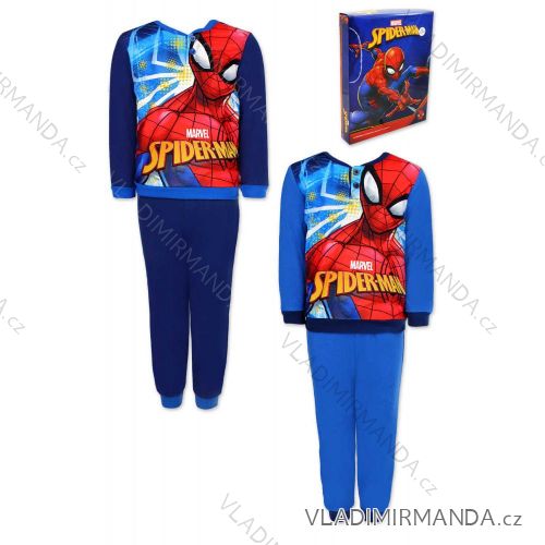 Schlafanzug lang warm Spiderman Kinderjunge (3-8 Jahre) SETINO SP-G-PYJAMAS-80