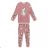 Pyjamas langes Säuglingsbaby (86-110) KUGO ML7090AB