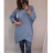 Tunika Oversize Langarm Damen Oversized (2XL / 3XL ONE SIZE) ITALIAN FASHION IM321551