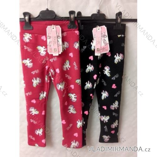 Leggings warm lang Kinder Mädchen (98-128) KUGO KK9926