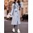 Damen Langarm-Fleecemantel (S / M ONE SIZE) ITALIAN FASHION IMWY217671
