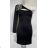 Damen Elegantes Langarmkleid (S / M ONE SIZE) ITALIAN FASHION IMWE217368