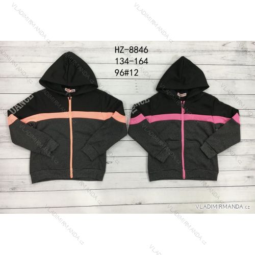 Warmer Teenager Hoodie für Mädchen (134-164) ACTIVE SPORT ACT218P-7479