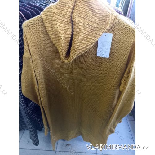 Damen Gestrickter Langarm Rollkragenpullover (S / M ONE SIZE) ITALIAN FASHION IM721351