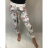 Jogginghose schwache Damenblumen (uni s / m) ITALIAN FASHION IM521047 L/XL one size weiß