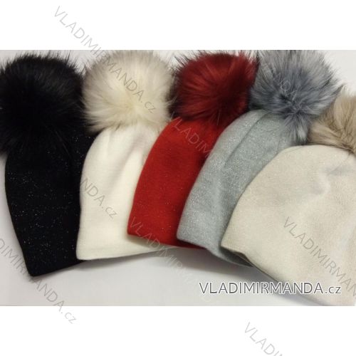 Wintermütze mit Pompon Damen (ONE SIZE) WROBI PVB21104142