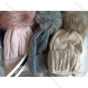 Wintermütze mit Pompon Damen (ONE SIZE) WROBI PVB21104142