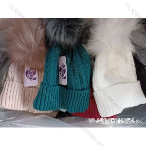 Wintermütze mit Pompon Damen (ONE SIZE) WROBI PVB21104142